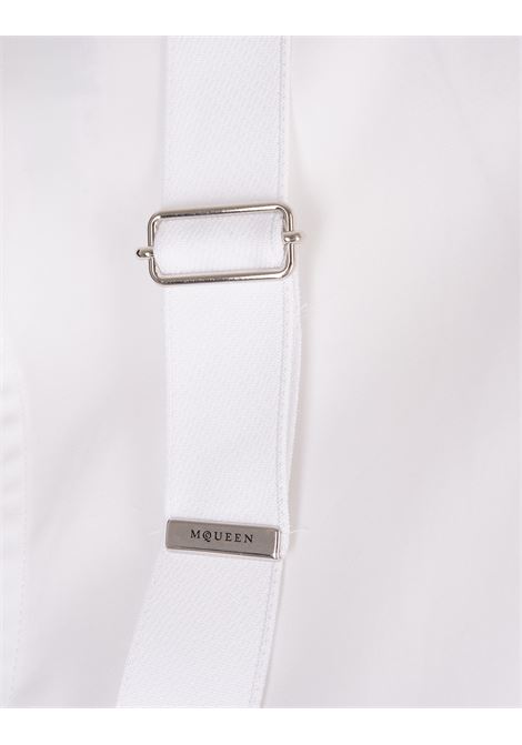 Camicia Harness Bianca ALEXANDER MCQUEEN | 828170-QNAAB9000